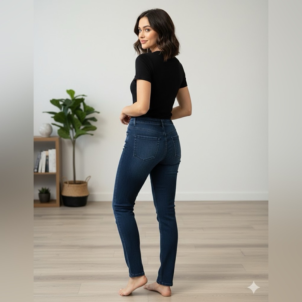 DG2 by Diane Gilman - Women's Blue Jeans - Stretch Fabric - Size 2